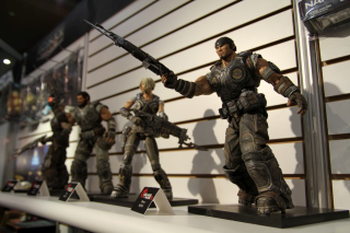 Illustration for article titled Mega Man, Duke Nukem, Sonic, Gears of War 3, Twisted Metal And More... The Last Big Toy Fair 2011 Gallery